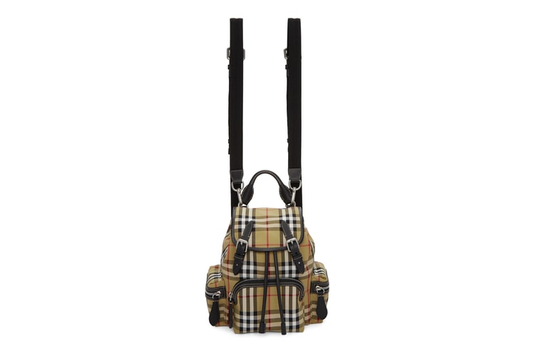 Burberry's Checkered Mini-Backpack Is Oh-So Dreamy
