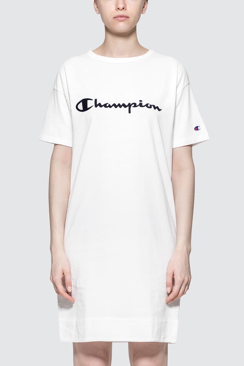 Where To Buy A Champion Japan Logo T Shirt Dress Hypebae