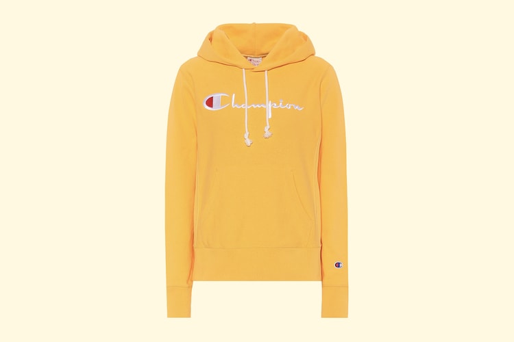 This Champion Logo Hoodie Is as Bright as the Summer Sun