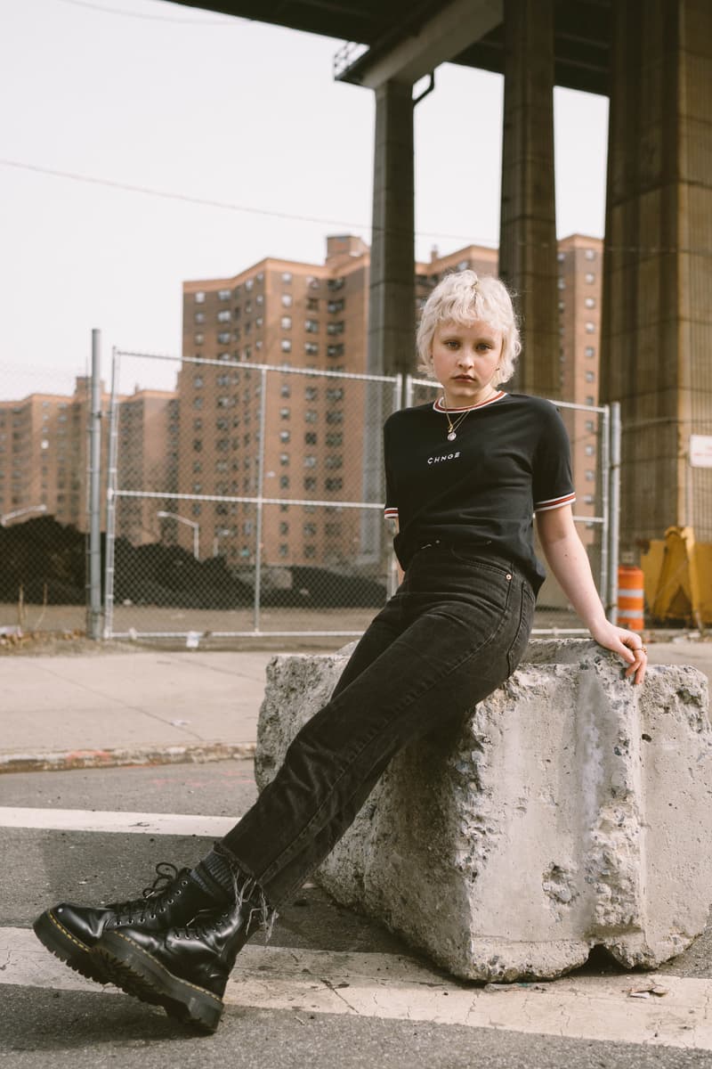 Chnge Sustainable Clothing Label Campaign Salem Mitchell Mia Kang Ethical Fashion Brand Earth Day Capsule Collection Diversity