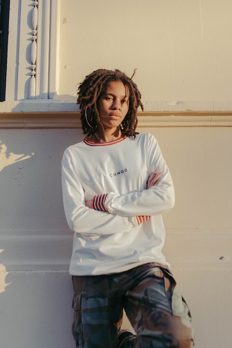 Chnge Sustainable Clothing Label Campaign Salem Mitchell Mia Kang Ethical Fashion Brand Earth Day Capsule Collection Diversity