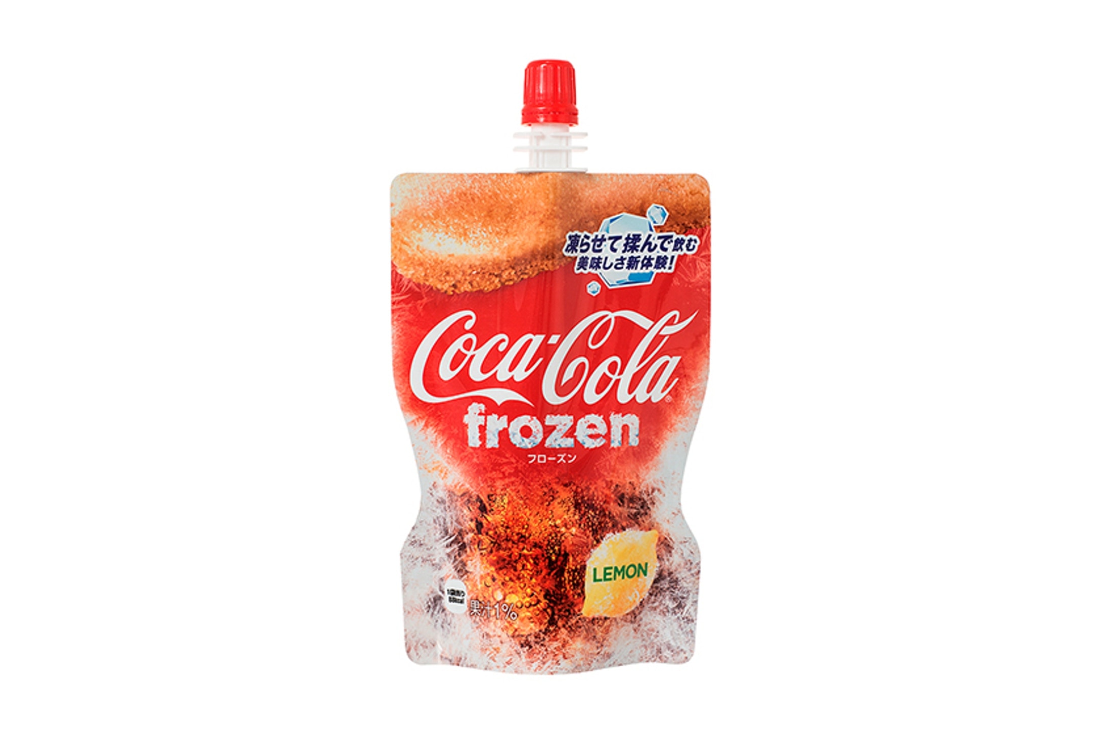 coca cola frozen lemon coke fanta orange grape slushies japan