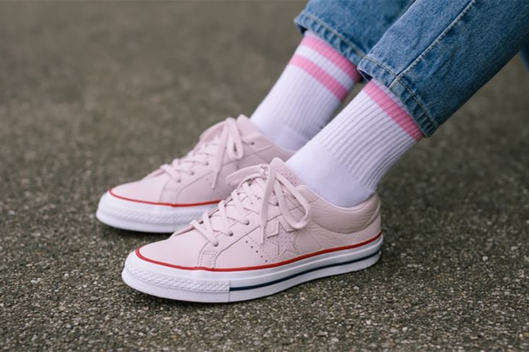 Channel Springtime Blossoms With The Converse One Star "Barely Rose"