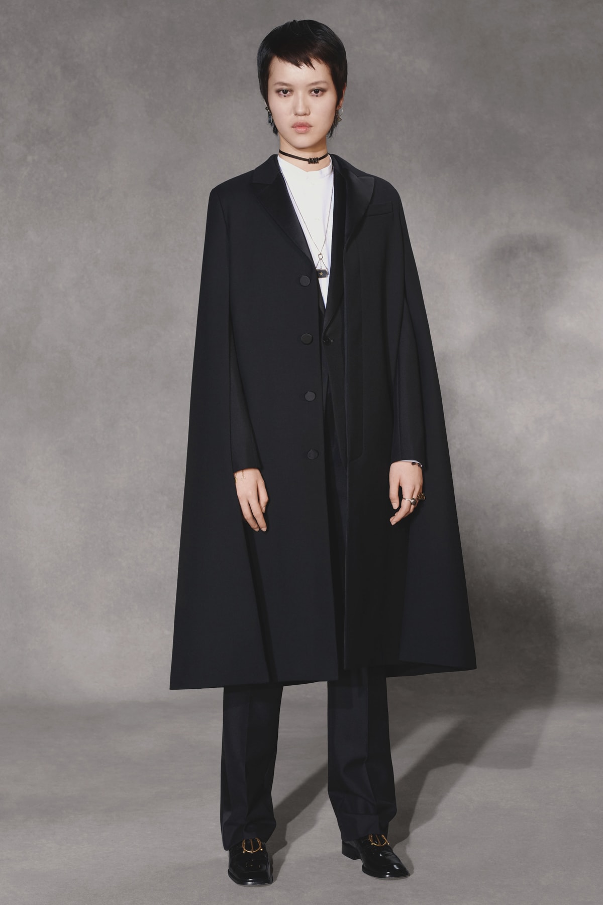 Dior Fall 2018 Collection Lookbook Oversized Blazer Black