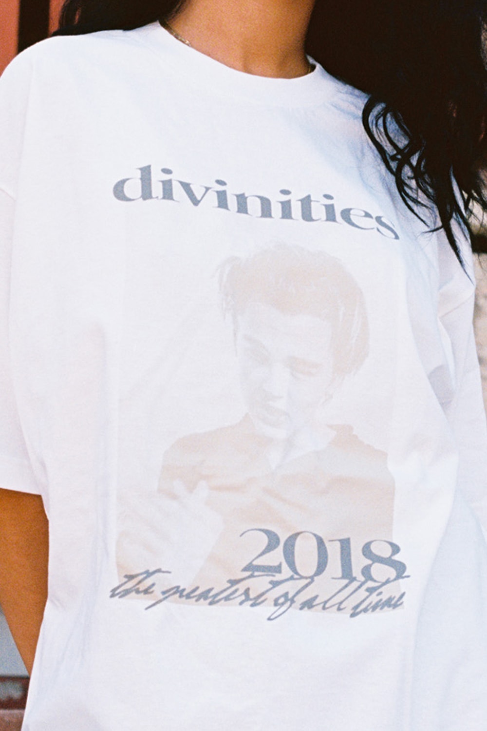 DIVINITIES Spring 2018 Lookbook Graphic Prints Lost in Translation Cast Away Patagonia Parody Color Pastel