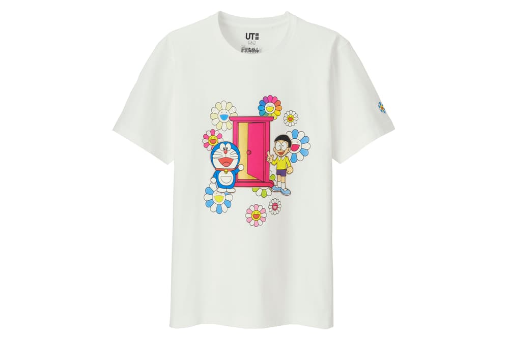 Doraemon Takashi Murakami Uniqlo UT Plush Toy Flower Price Release Date Information Where to Buy Women Men Japanese Artist Collaboration Collection