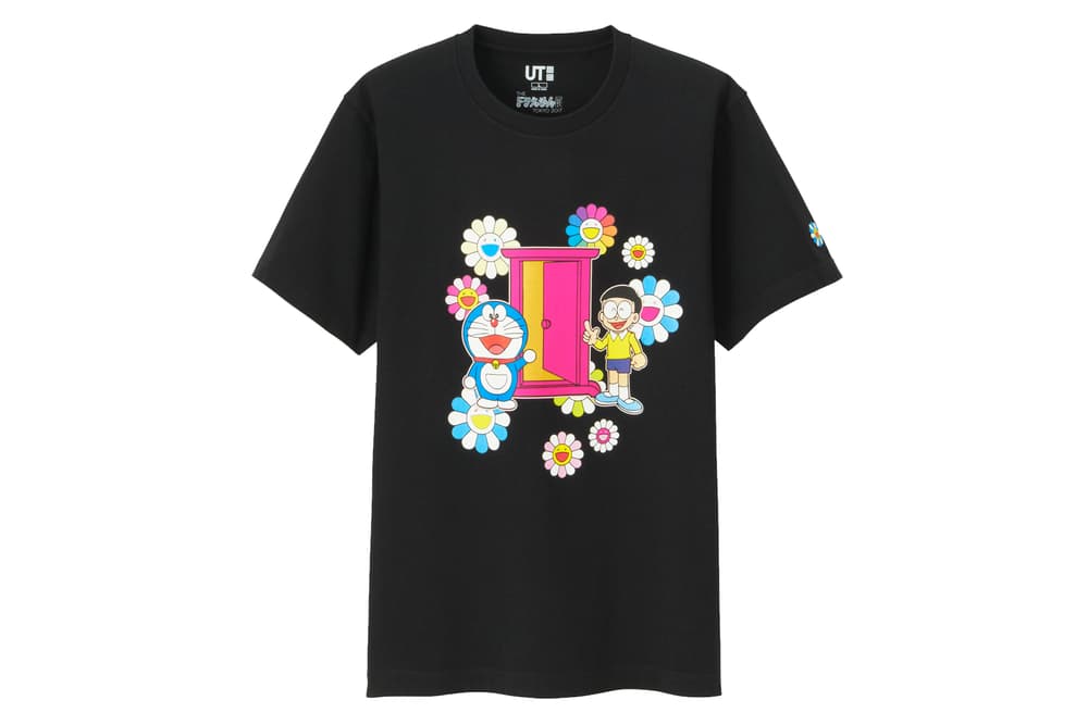 Doraemon Takashi Murakami Uniqlo UT Plush Toy Flower Price Release Date Information Where to Buy Women Men Japanese Artist Collaboration Collection