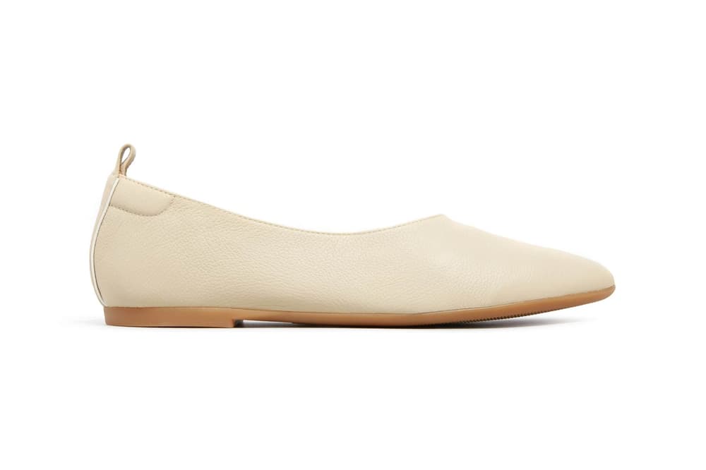 Everlane Day Glove Flats Cream