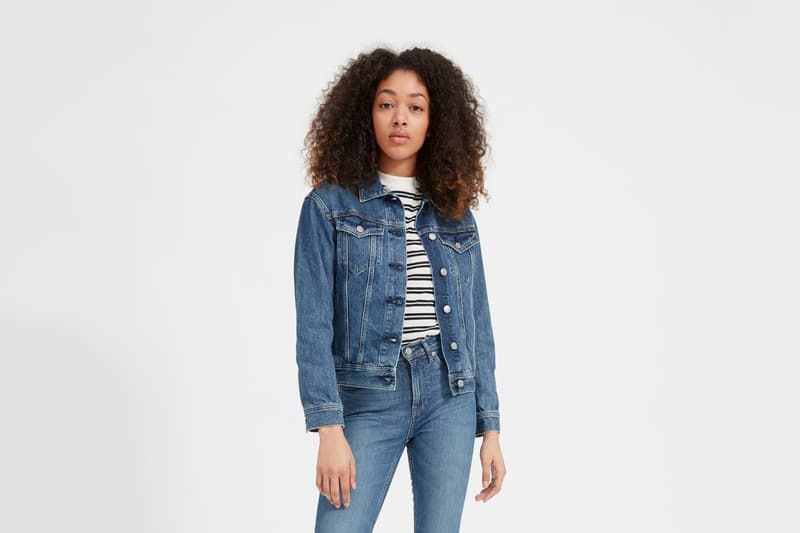 Everlane Denim Jacket Classic Blue Wash