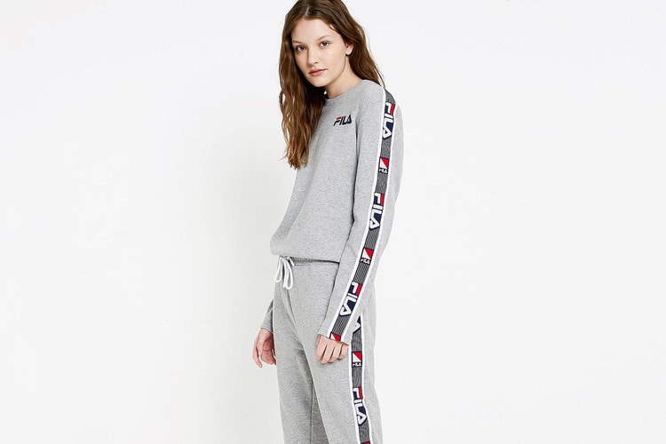 You'll Be Forever Cozy in FILA's Logo Jumpsuit
