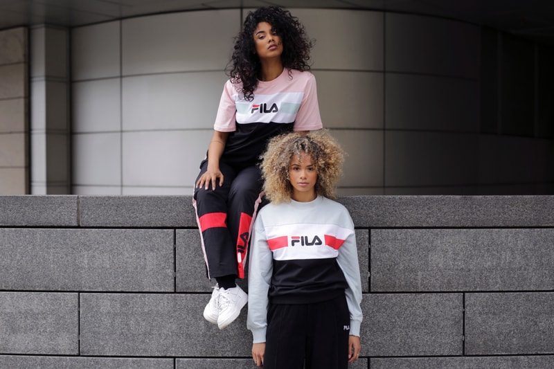 FILA Spring/Summer 2018 Logo Lookbook OnTheBlock Retro Chic Apparel FILA Streetwear