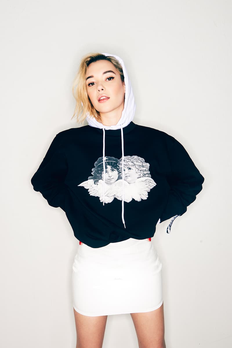 sarah snyder fiorucci fall winter 2018 lookbook angels vinyl hoodies