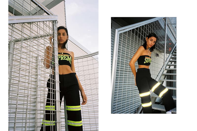 Frankie Collective Supreme Reworked Lookbook Olivia Pezzente Sara Gourlay Black Bandeau