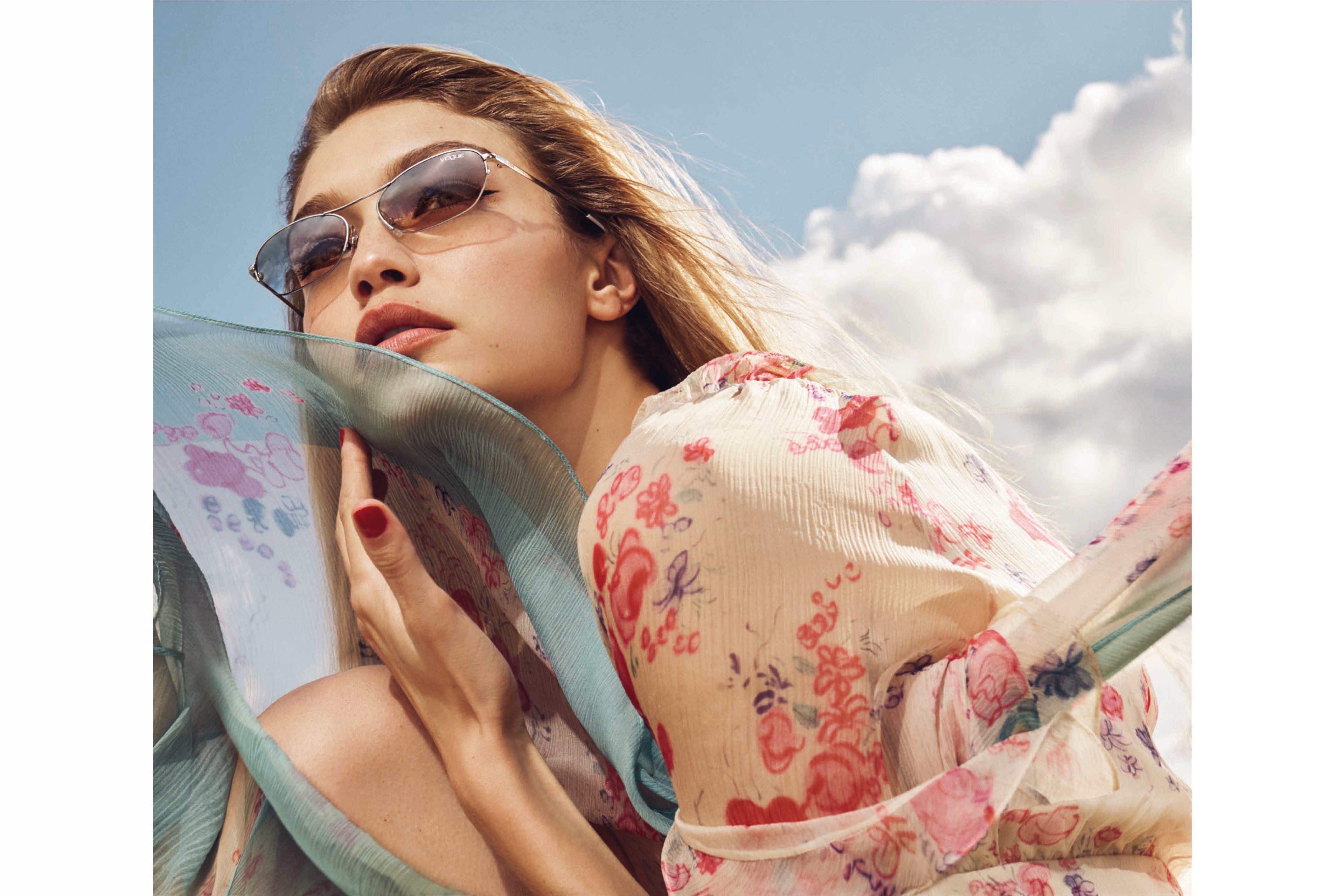 Gigi Hadid for Vogue Eyewear Drop Two Sunglasses Shades Accessories Campaign Spring Summer Drop