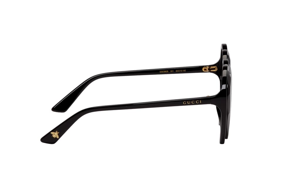 Gucci Heart-Shaped Sunglasses in Black Shades Summer Spring