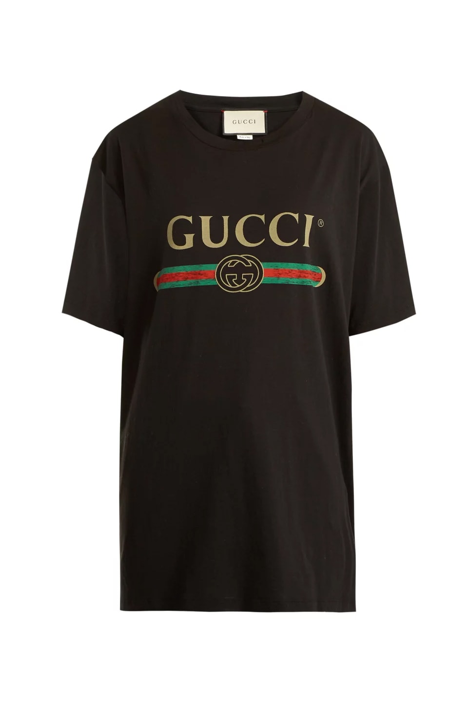 Gucci Restocks Black Vintage Logo Tee