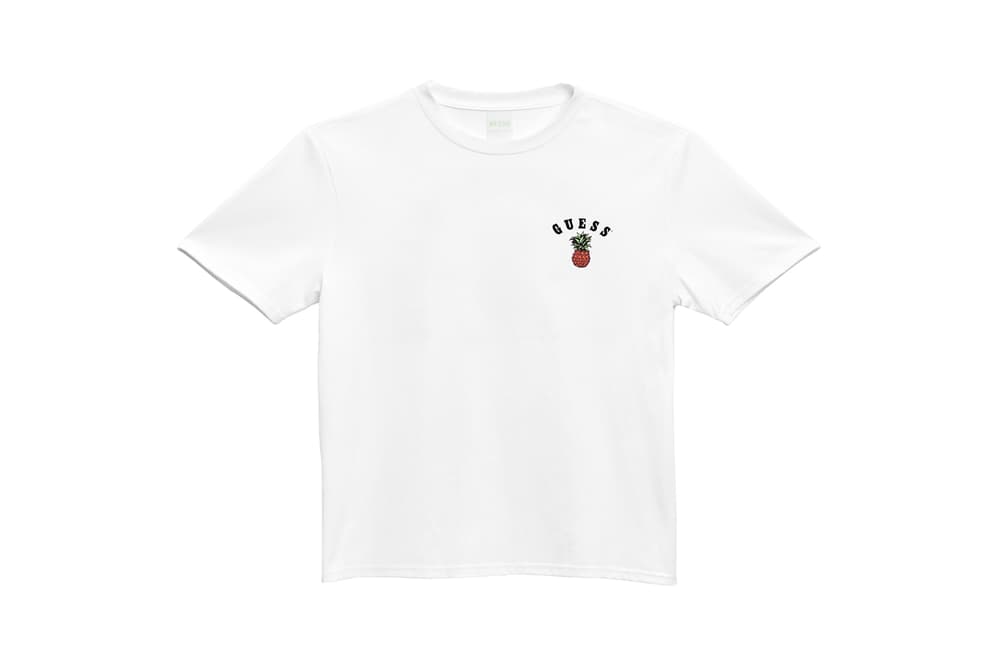 GUESS Jeans U.S.A. Farmers Market Capsule Collection Graphic T-Shirt White