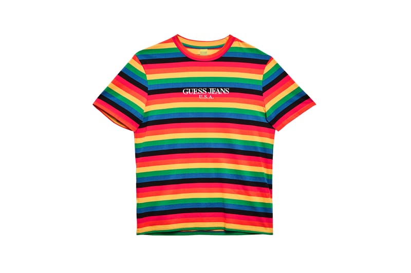guess colorful tee