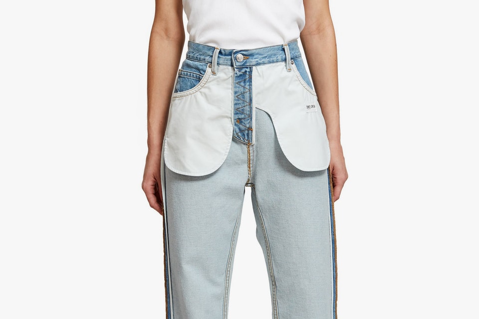 Helmut Lang Inside Out Denim Pants | Hypebae