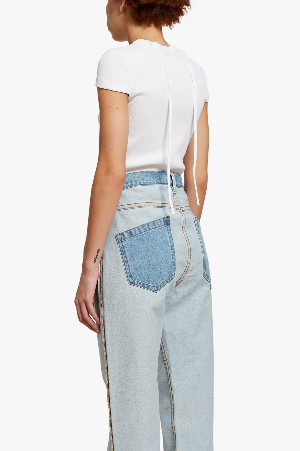 helmut lang inside out jeans