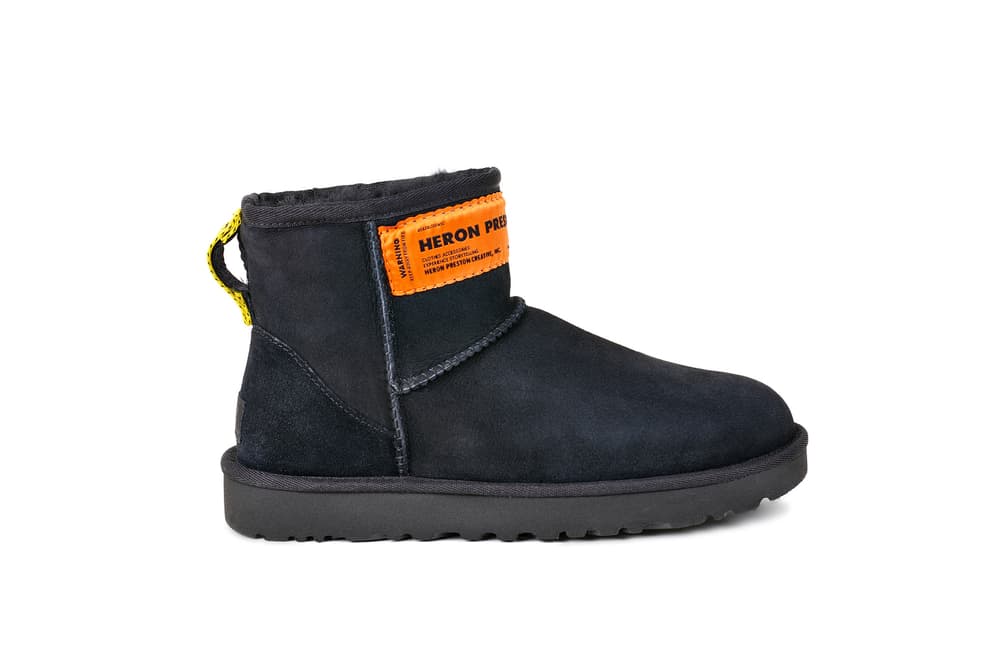 Heron Preston x UGG Collaboration Coachella Release Black Brown Uggs