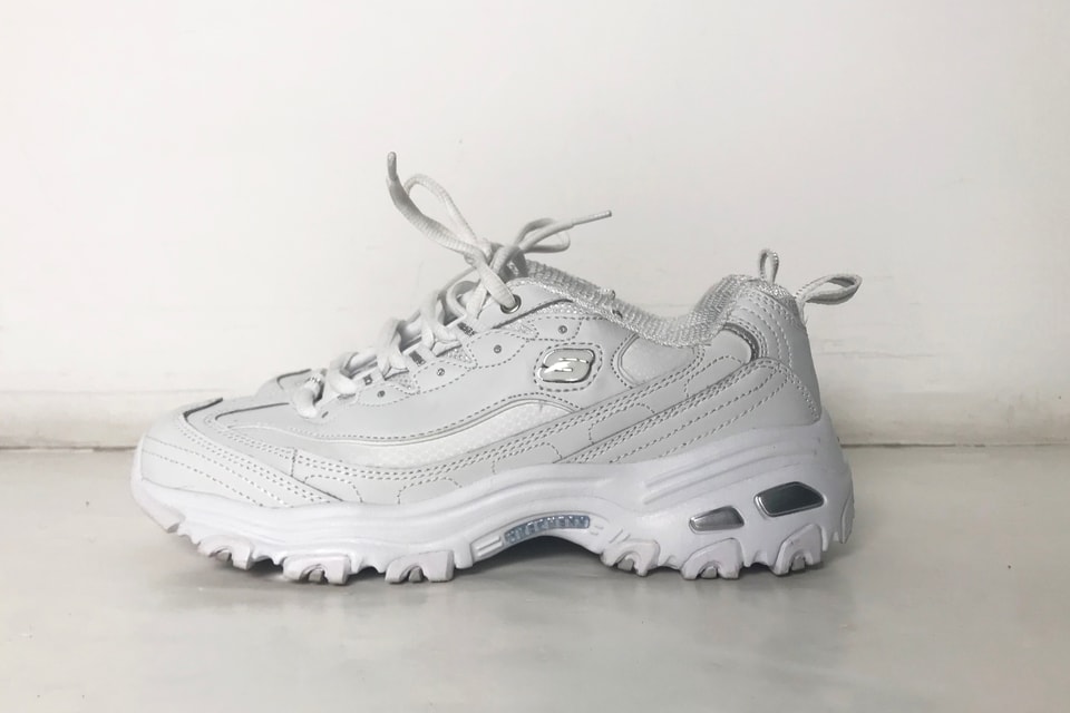 fuga Contracción cicatriz Review of the Skechers D'Lites Sneakers in White | Hypebae