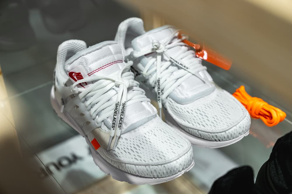 ikea virgil abloh off-white collaboration furniture home nike the ten sneaker white