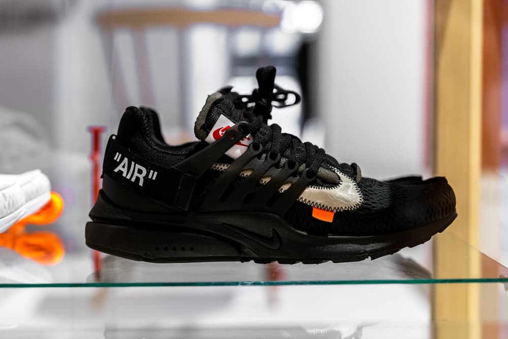 ikea virgil abloh off-white collaboration furniture home nike the ten sneaker Black