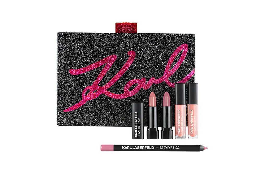 Karl Lagerfeld x ModelCo Collection Minaudière and Products