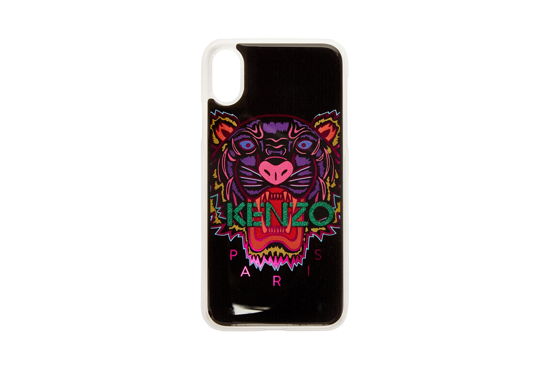 kenzo apple iphone x phone cases tiger limited edition ring holder purple orange green