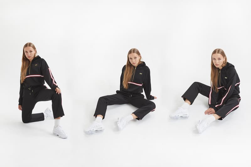 KITH Women Tracksuit Program Black Nike Air Max 95 Triple White