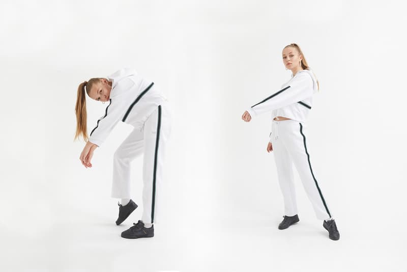 KITH Women Tracksuit Program White YEEZY Powerphase Core Black