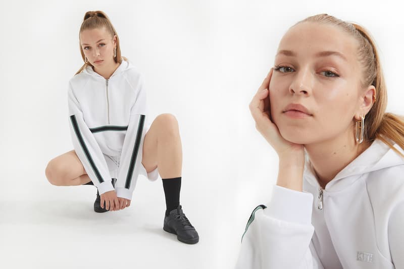 KITH Women Tracksuit Program White YEEZY Powerphase Core Black