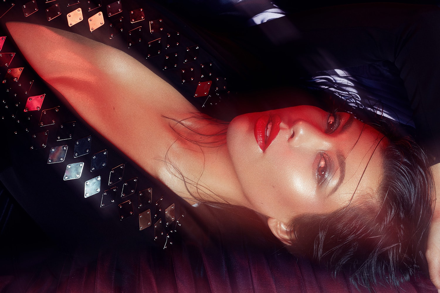 Kourtney Kardashian V Magazine Interview Editorial Kylie Cosmetics Jenner Makeup Lipsticks Eyeshadow Palettes Launch Date Price Release