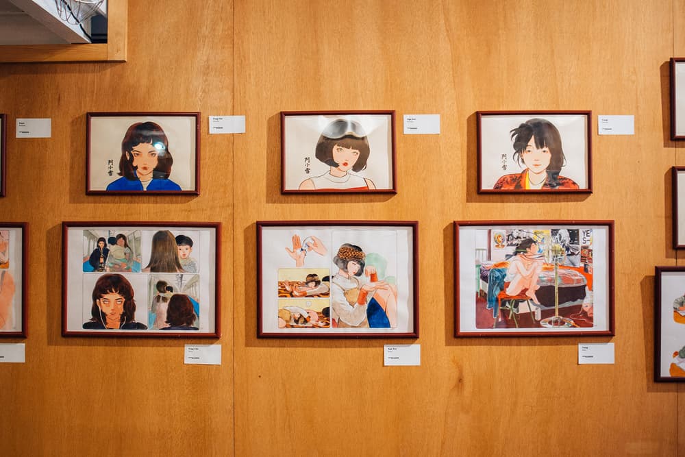 Little Thunder Comic Artist Hong Kong Me Art Book Exhibition Girls Interview