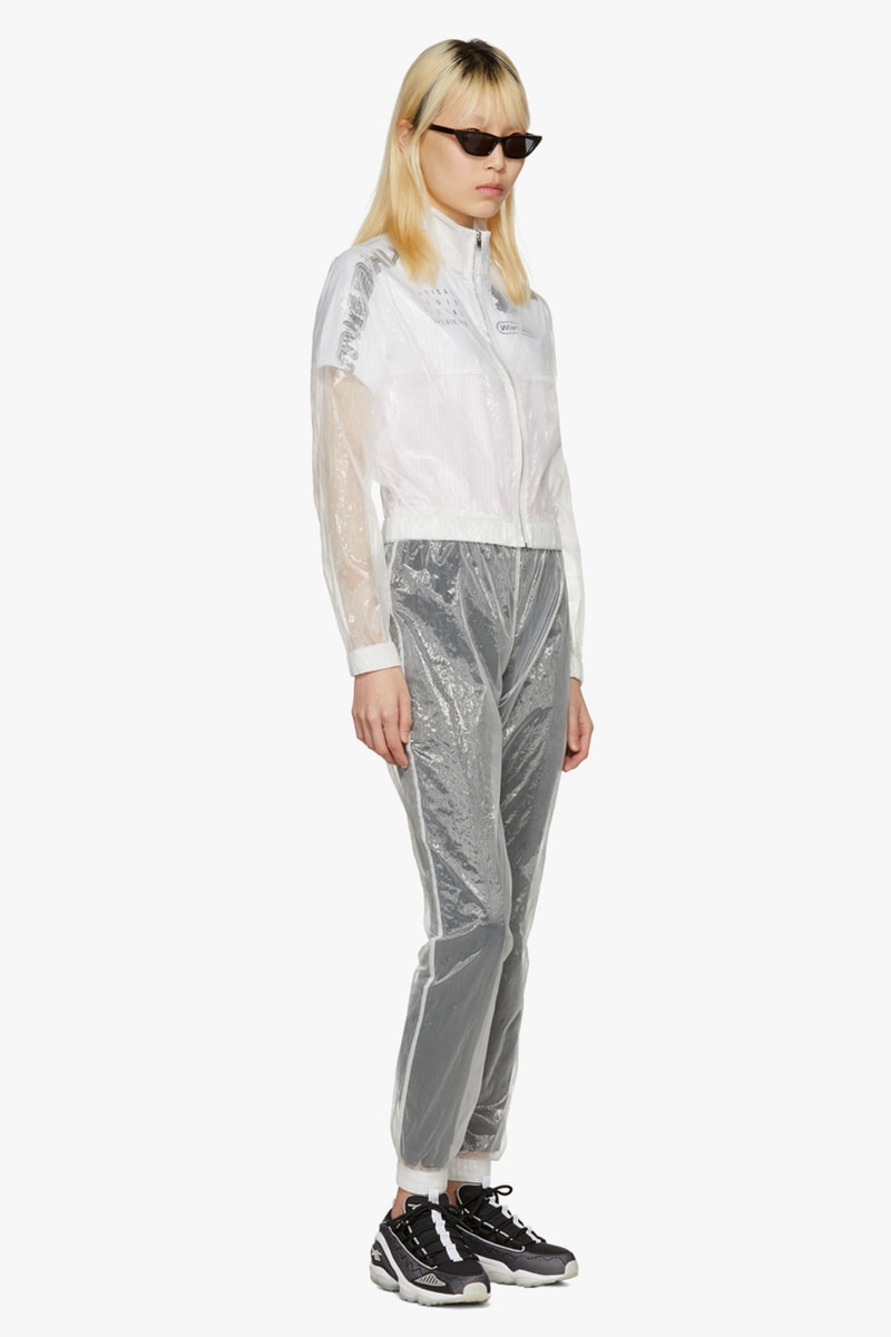 MISBHV Clear Transparent Trend Tracksuit Plastic See-Through PVC Clear