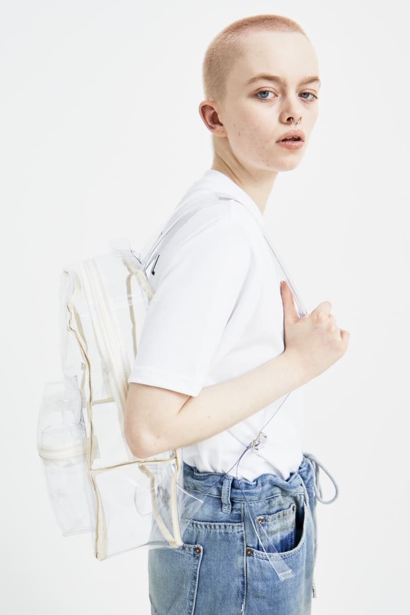 MM6 Maison Margiela Clear PVC Backpack Bag Plastic Transparent