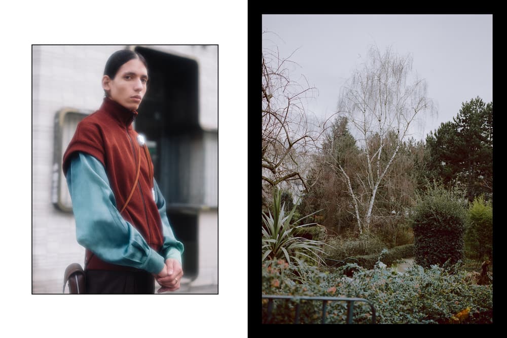 Necessity Sense Fall/Winter 2018 Collection Sneak Peek Sweater Shirt Maroon Green