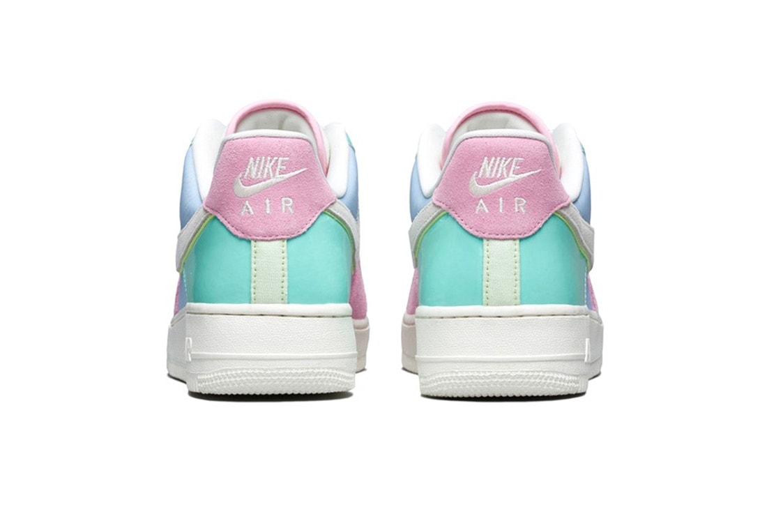 Nike Air Force 1 "Easter" Pastel Colorway Drop Pink Yellow Blue Spring Shoe Sneaker