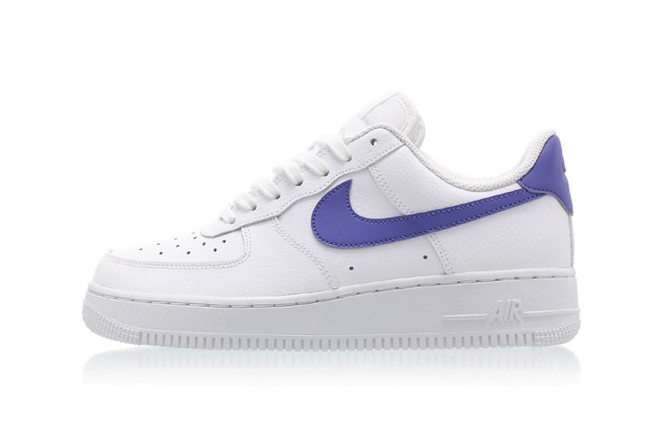 Peep the Ultra Violet Swoosh on Nike's Classic Air Force 1