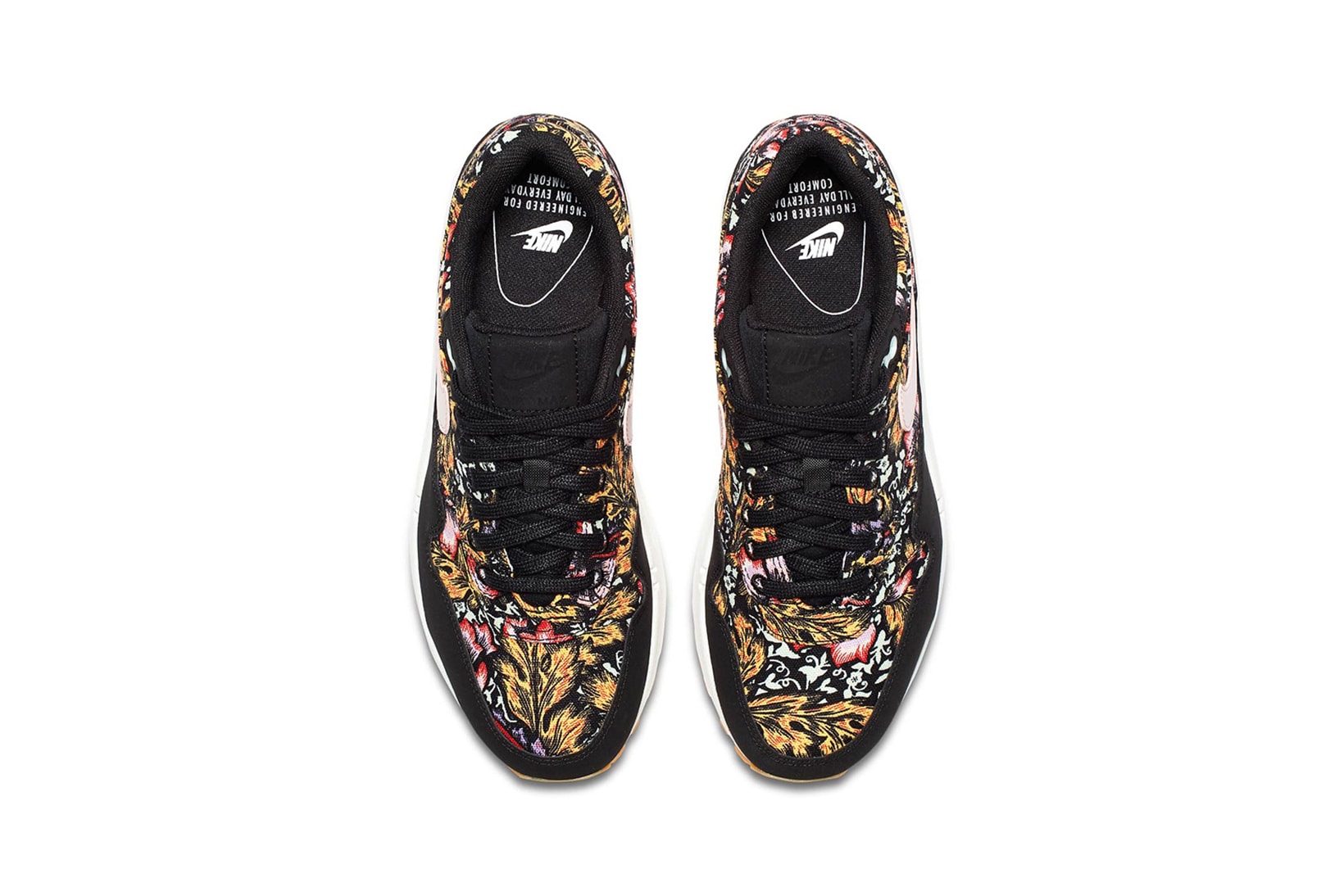 Nike Air Max 1 Floral Print Womens Price Release Date Black