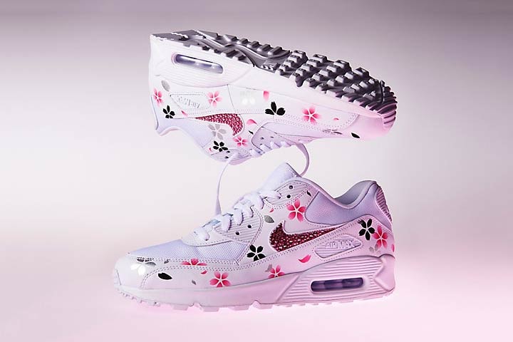 Spring Blooms on a Floral Nike Air Max 90 "Sakura" Custom