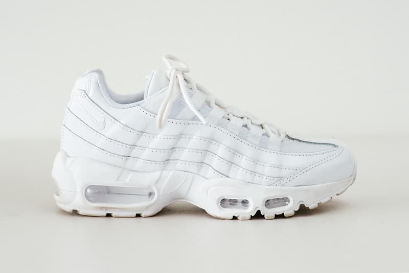 Nike Air Max 95 Triple White Sneakers Review Chunky Price Release Footasylum Women Swoosh