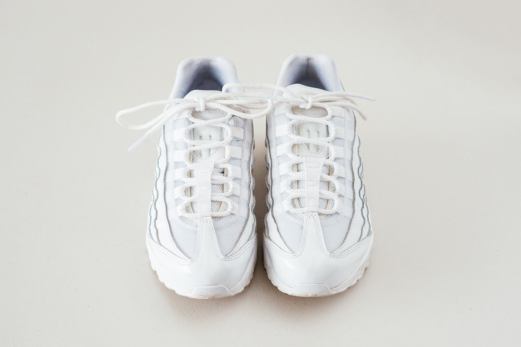 Nike Air Max 95 Triple White Sneakers Review Chunky Price Release Footasylum Women Swoosh