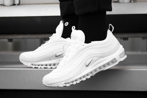 Nike's Air Max 97 "Triple White" Will Restock This Week