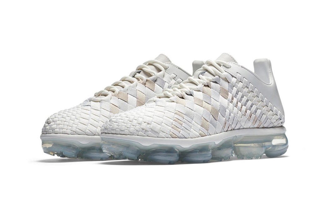 Nike Air VaporMax Inneva Release Date Summit White Midnight Navy Woven Sneakers Where to Buy