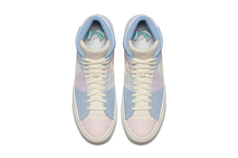 Nike Blazer QS Pastel "Easter" Colorway Pink Yellow Blue