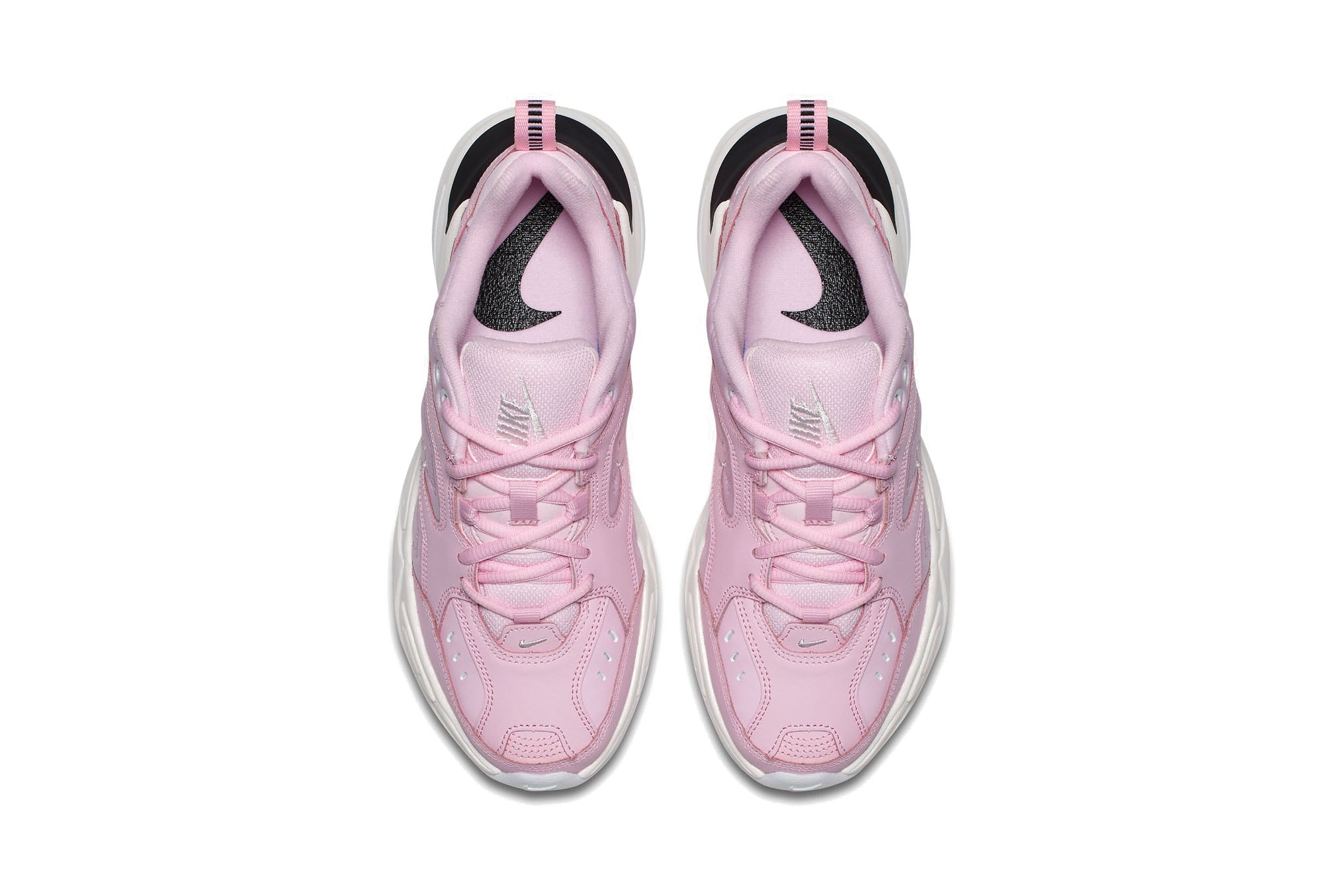 Nike's M2K Tekno Chunky Sneaker Arrives in Pink Spring Colorway Dad Shoe Footwear Trainer