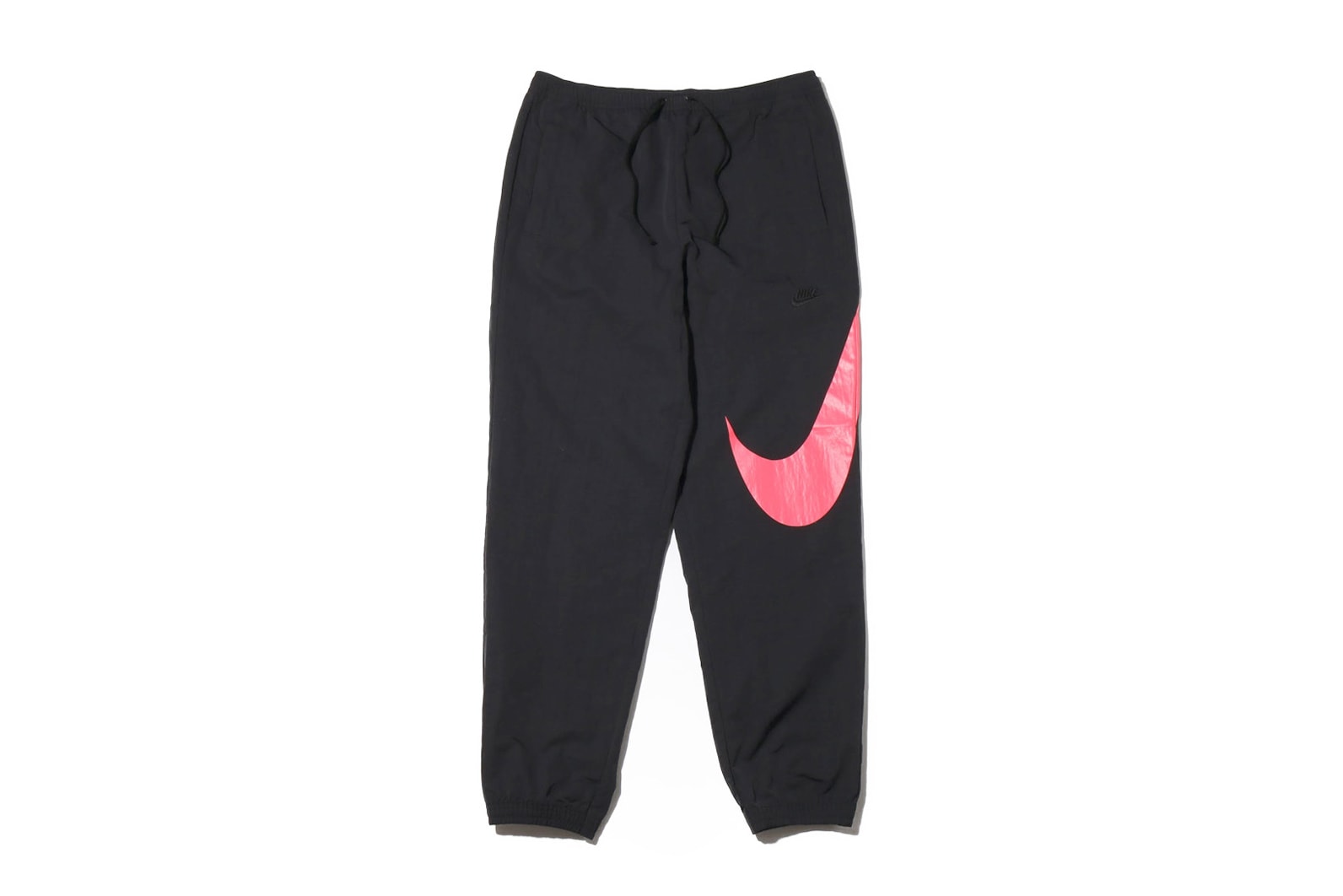 Nike Sportswear Big Swoosh Logo Anorak Jacket Tracksuit Pants Hot Punch Pink Black Price Release