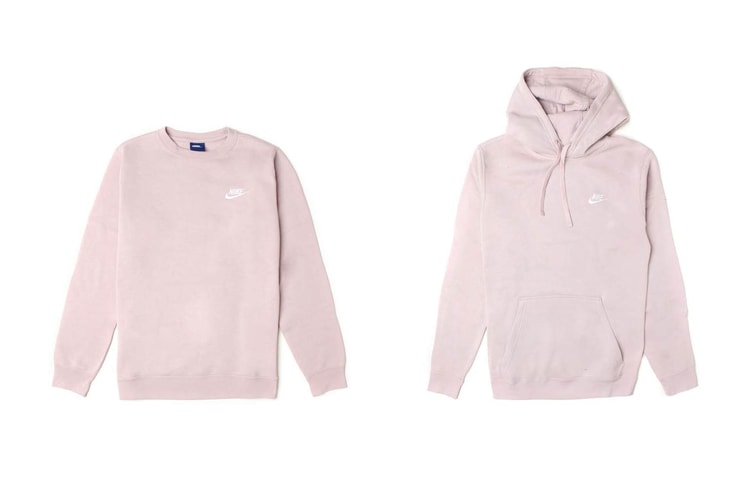 Nike Dropped "Particle Rose" Sweaters to Match Your Pink Kicks